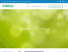Tablet Screenshot of ecotella.com